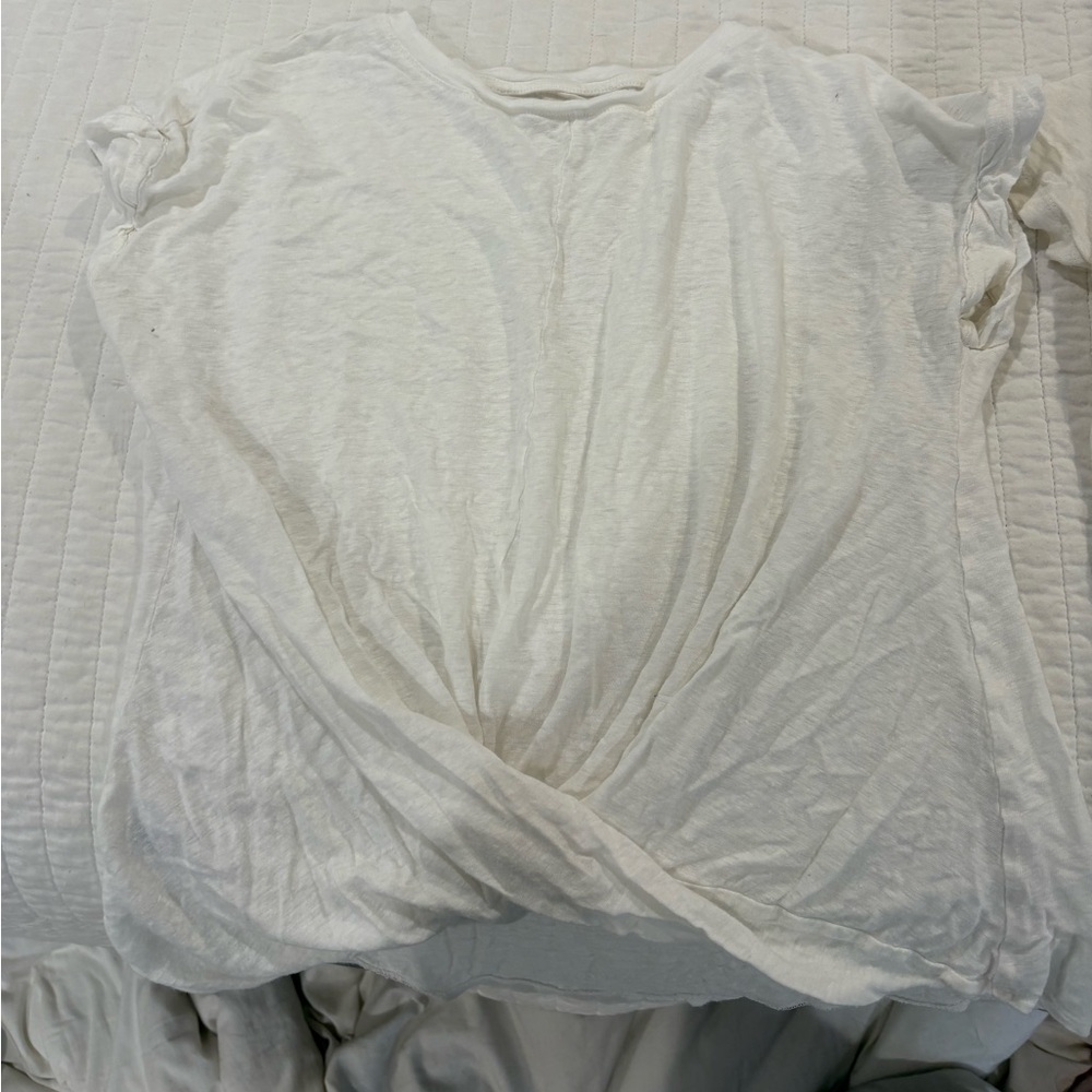 Lou & Grey Twisted White Linen